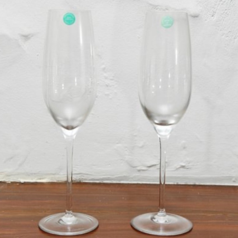 Tiffany champagne glasses